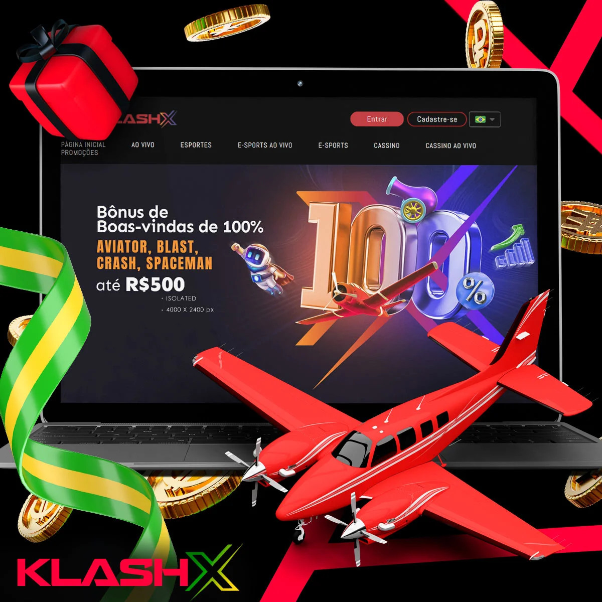 Como funciona o bônus de aviator da Klash-X?