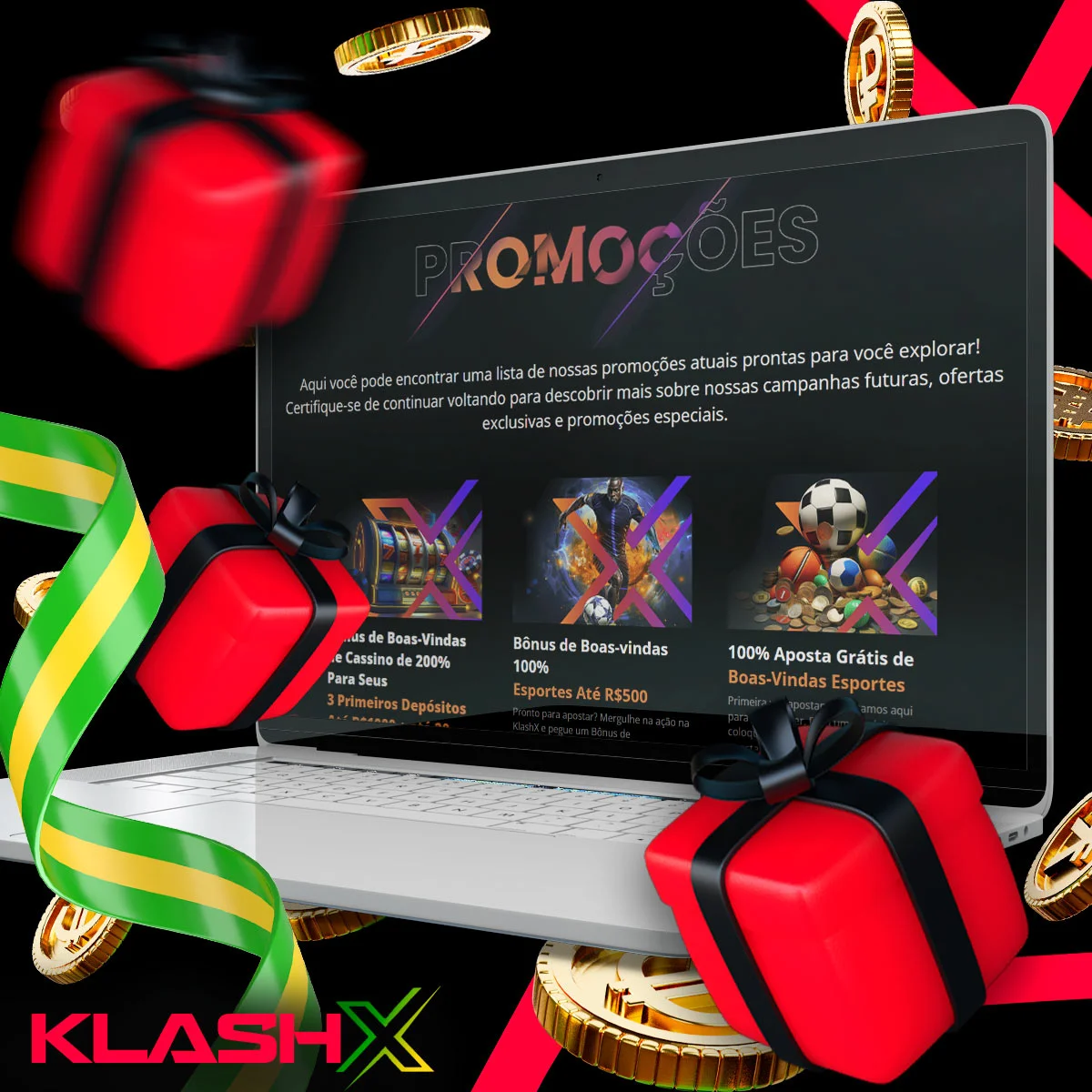Todos os bônus e promoções oferecidos pela Klash-X
