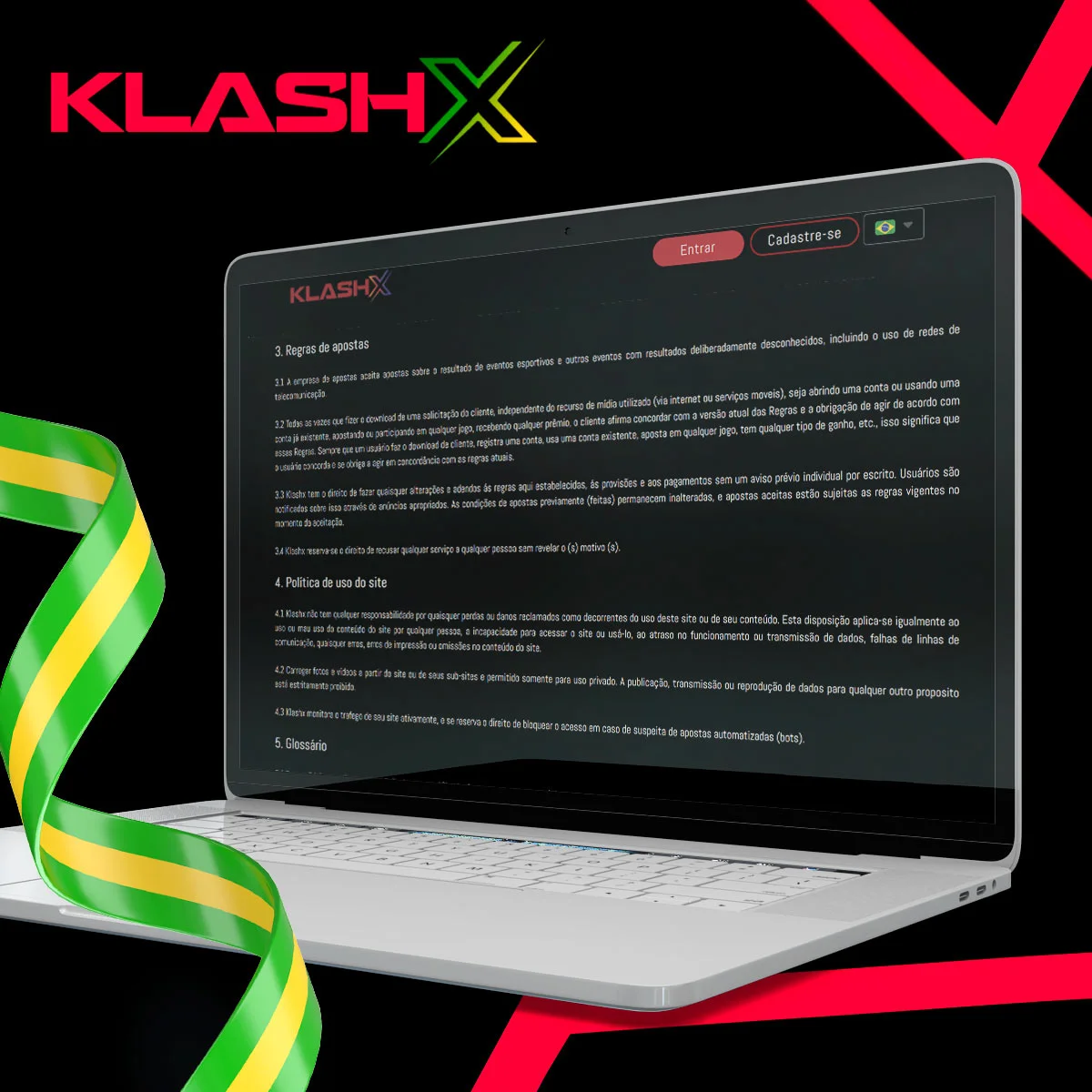 Que regras desportivas oferece o Klash-X?