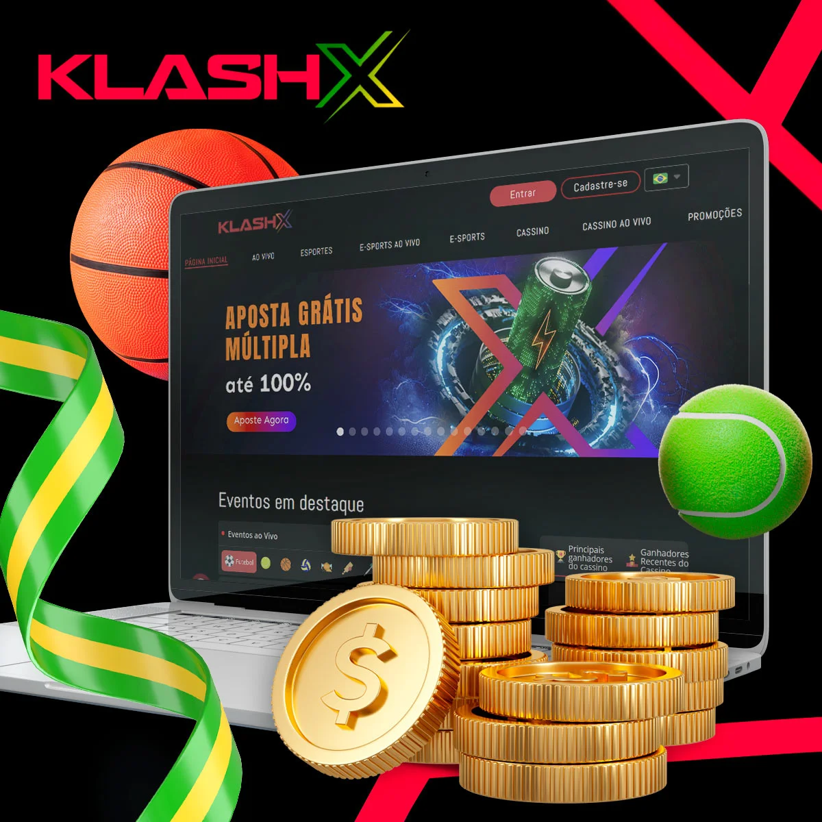 KlashX é uma plataforma segura e protegida no Brasil